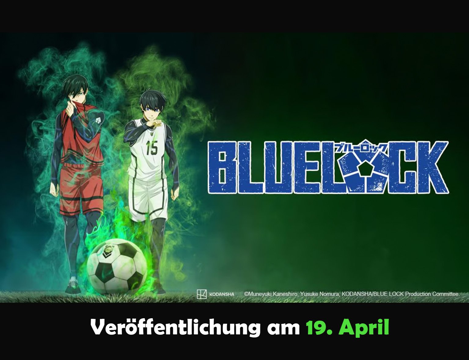 Erscheinungsdatum des Films BLUE LOCK, neuer Trailer