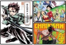 Demon Slayer Manga schlägt One Piece und Chainsaw Man